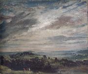 John Constable View from Hampstead Heath,Looking towards Harrow August 1821 oil painting on canvas